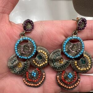 Colorful Dangle Earrings